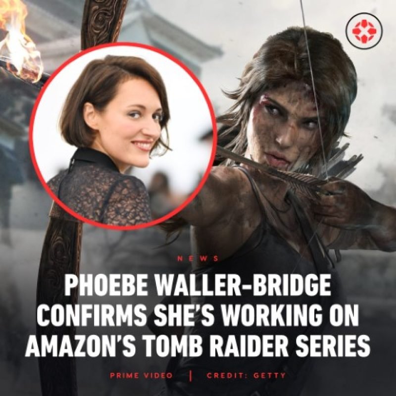 Phoebe Waller-Bridge Confirma estar trabalhando em série de Tomb Raider na Amazon!