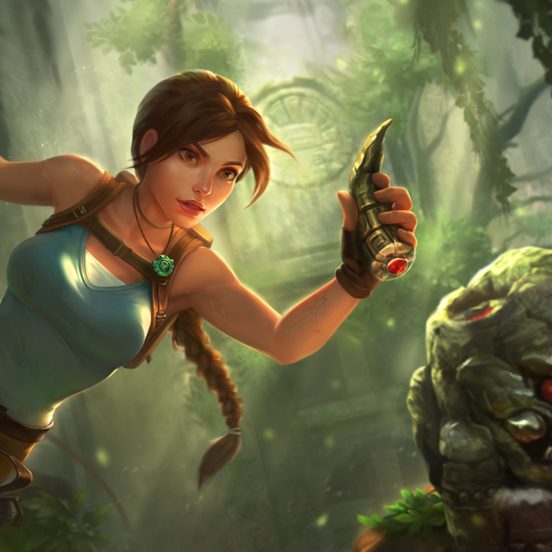 LARA CROFT CHEGA A HERO WARS EM MAIO