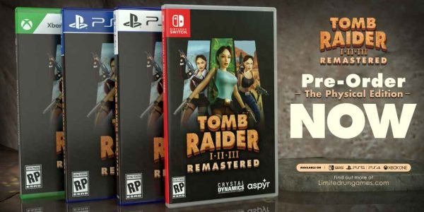 “TOMB RAIDER I-III REMASTERED” GANHA MÍDIA FÍSICA E EDIÇÕES ESPECIAIS PARA PS5, PS4, XBOX SERIES/ONE, PC E SWITCH!