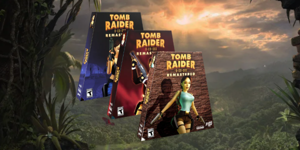 CAIXAS LIMITADAS DE TOMB RAIDER I-III AGORA DISPONÍVEIS PARA VENDA!