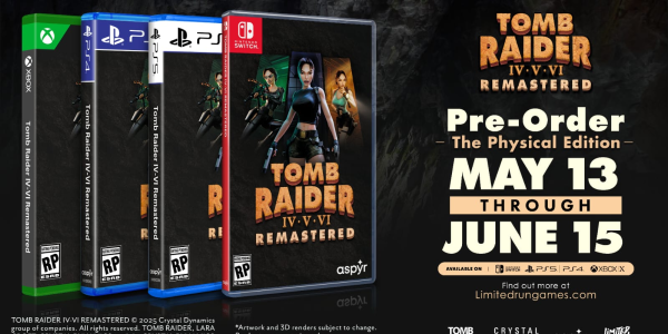 PRÉ-VENDA | MÍDIA FÍSICA DE TOMB RAIDER IV-VI REMASTERED É ANUNCIADA!