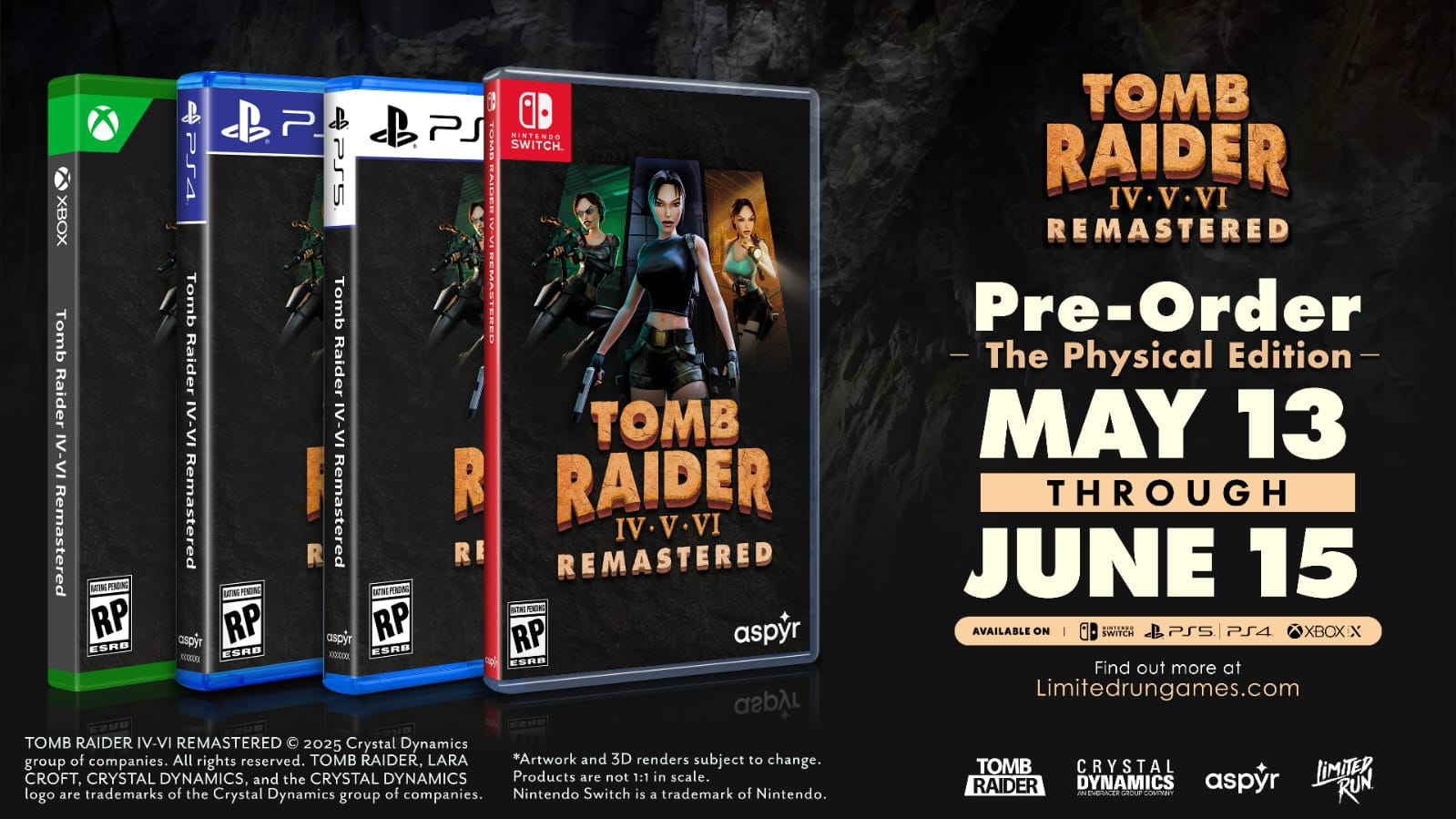 Leia mais sobre o artigo PRÉ-VENDA | MÍDIA FÍSICA DE TOMB RAIDER IV-VI REMASTERED É ANUNCIADA!