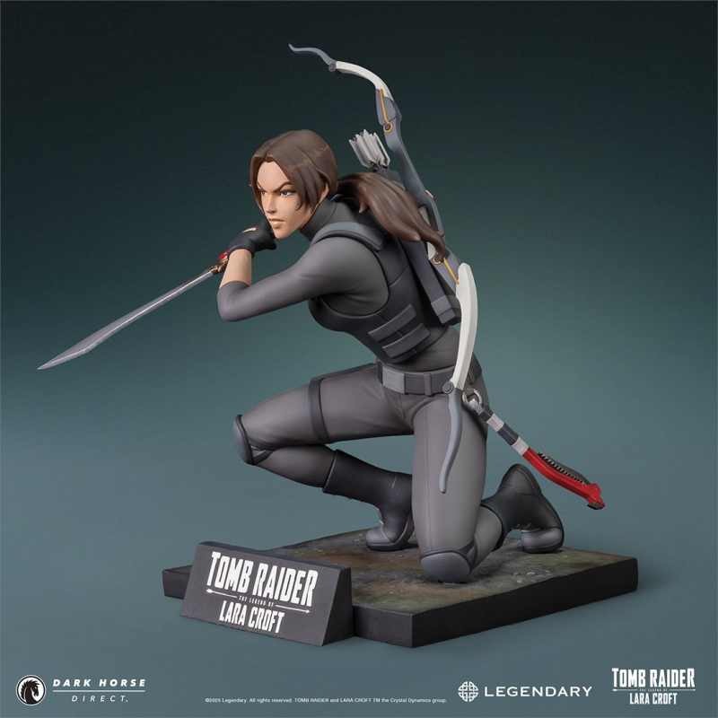 MAIS UMA! CONFIRA A NOVA ESTÁTUA DE LARA CROFT!