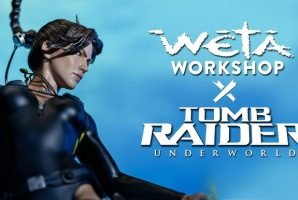 WETA WORKSHOP REVELA ESTATUETA COLOSSAL DE LARA CROFT INSPIRADA EM UNDERWORLD