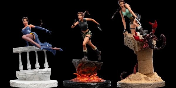 Weta Workshop revela três ESTÁTUAS dos remasters de Tomb Raider IV-VI