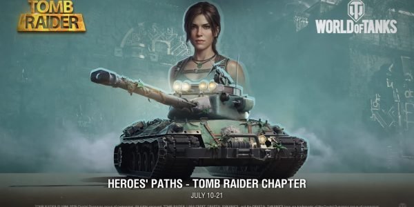 LARA CROFT NOS CAMPOS DE BATALHA: CROSSOVER COM “WORLD OF TANKS” CHEGA EM BREVE!