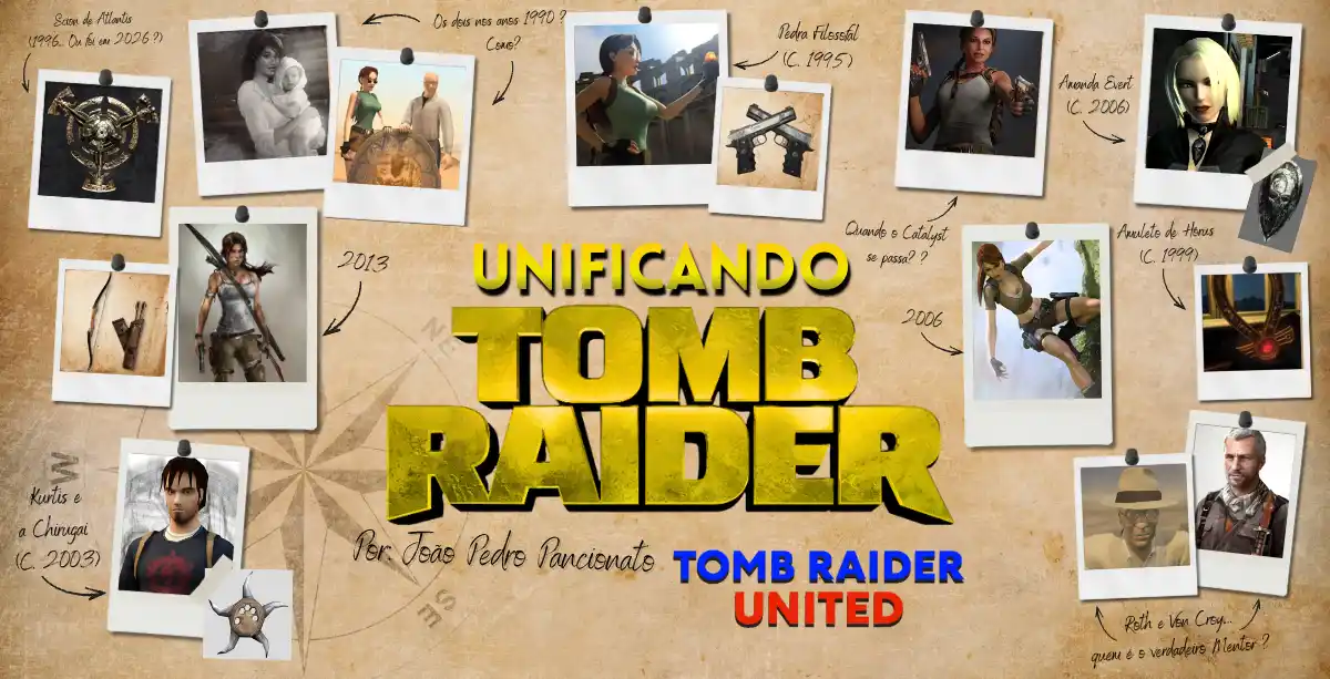 FÃ BRASILEIRO PROPÕE LINHA DO TEMPO UNIFICADA DE TOMB RAIDER!