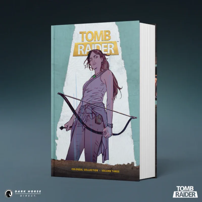 TERCEIRO VOLUME DA ‘TOMB RAIDER COLOSSAL COLLECTION’ JÁ ESTÁ DISPONÍVEL!