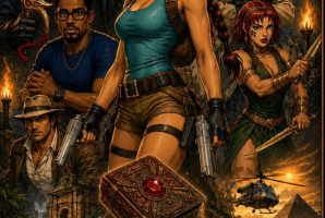 FÃ BRASILEIRO PUBLICA HQ DE TOMB RAIDER ESCRITA EM 2004