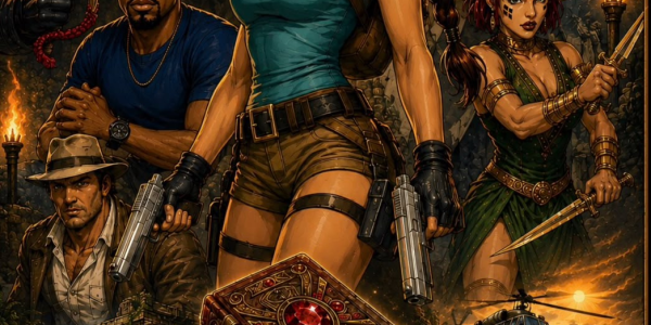 FÃ BRASILEIRO PUBLICA HQ DE TOMB RAIDER ESCRITA EM 2004