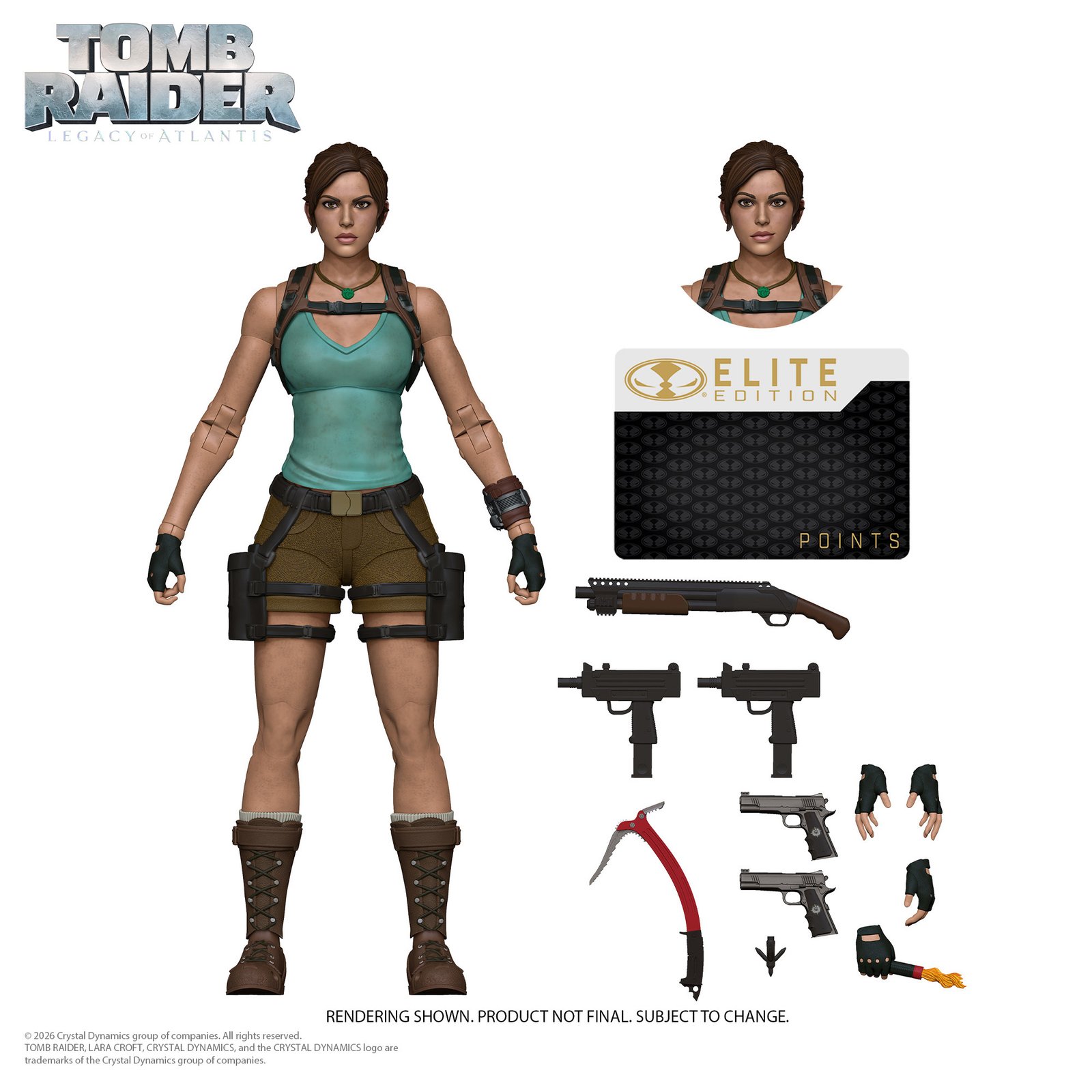 McFarlane Toys revela nova figura de Lara Croft inspirada em Legacy of Atlantis!